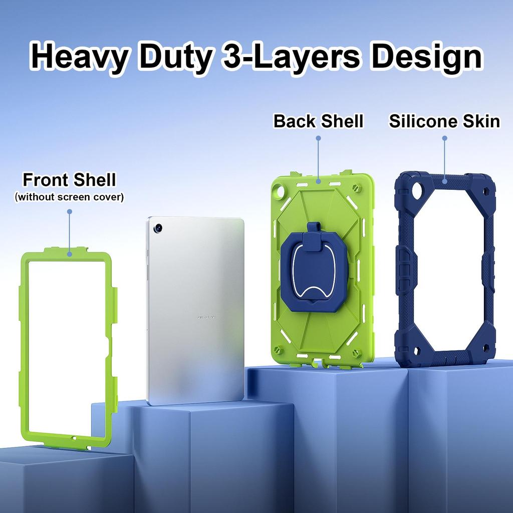 Samsung Tab A11 8.7 & 11-inch X110 Rotating Kids' Protective Case