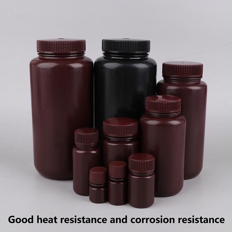 1 шт. Пластиковые пустые герметичные бутылки HDPE для таблеток, капсул, твердых порошков, портативные контейнеры