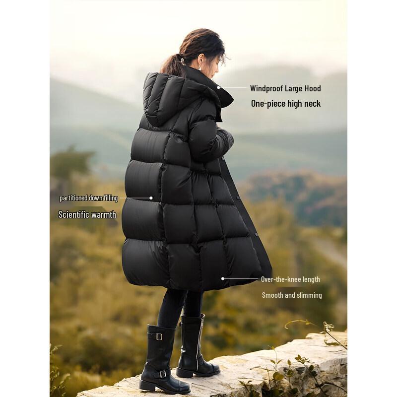 Женская пуховая куртка XWI с 90% белого гусиного пуха