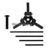 Harmonic Balancer Tool Crankshaft Pulley Puller Kit Three-jaw Belt Pulley Disassembly Tool for Chrysler