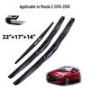 Mazda 2 Demio 2014-2021 Front & Rear Windshield Wipers