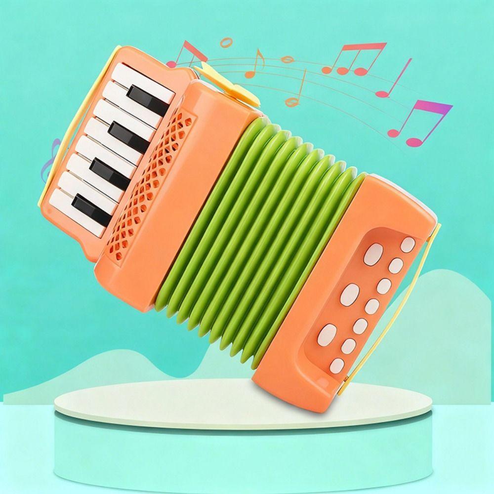 Grip Exercise Children Accordion Instrument Children's Sound-producing Toys  for Beginners