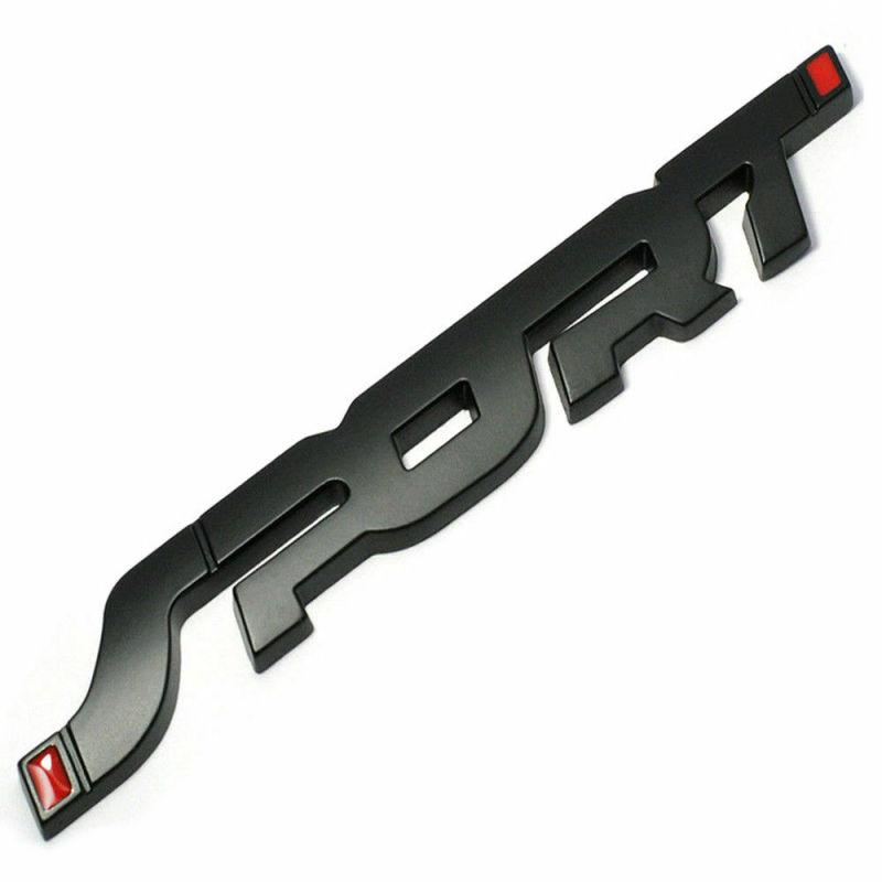 Автомобильный металлический 3D спортивный логотип, эмблема, значок, наклейка на багажник, брызговик, наклейка, аксессуары