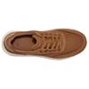 UGG Серия Marlin Ткань Спилок коровьей кожи Универсальные Удобные Модные Низкие Повседневные туфли Женские повседневные туфли Каштановый 1170556-CHE