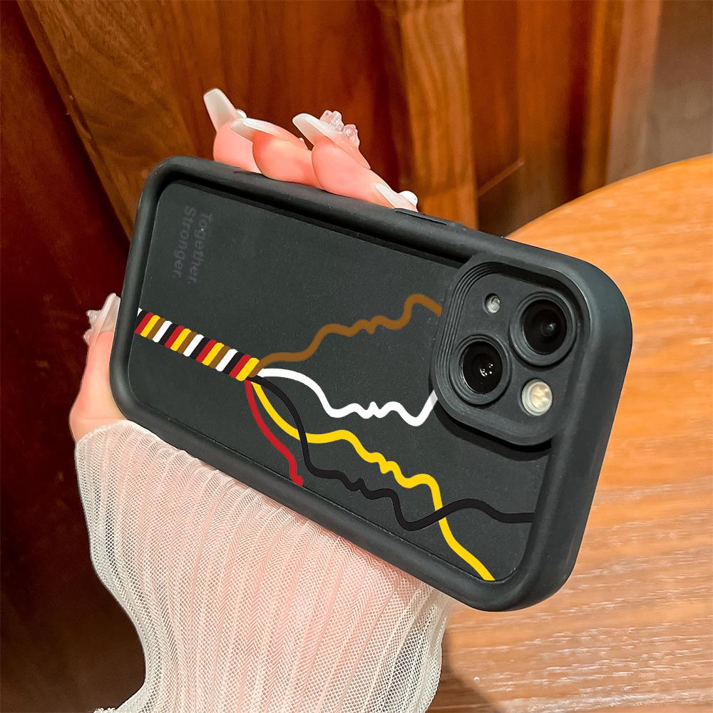 Мягкий силиконовый квадратный чехол с рисунком лестницы для телефона, полное покрытие, противоударный защитный резиновый чехол для камеры для Huawei Honor