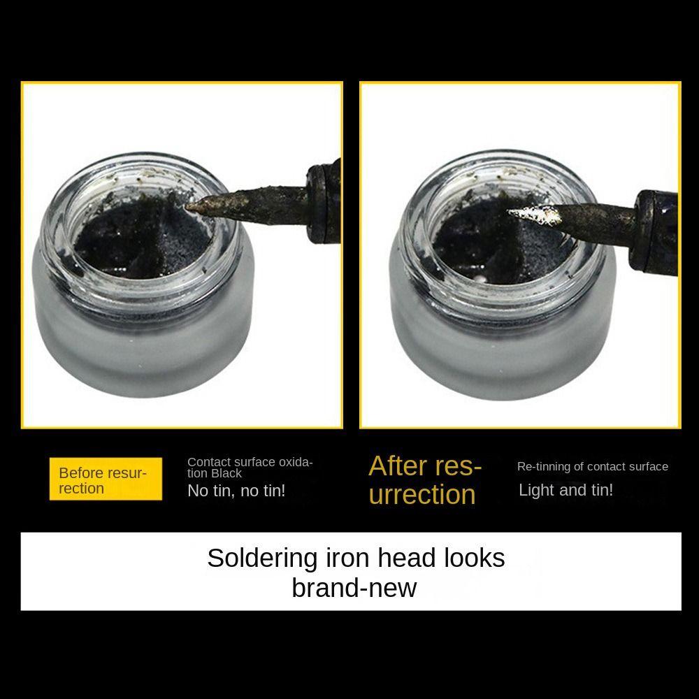 Lead Free Refresher Tip Tinner 6/16/30g Resurrection Cleaning Paste Soldering Cleaning