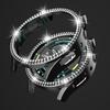 Роскошный двойной бриллиантовый чехол для Samsung Galaxy Watch 4 5 6 7 40мм 44мм, полый защитный чехол из ПК для предотвращения падения
