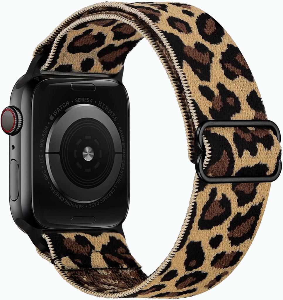 Scrunchie Strap for Apple watch ultra 2 band 49mm 44mm 40mm 45mm 41mm 46mm Elastic Nylon bracelet iWatch series 3 6 se 7 8 9 10