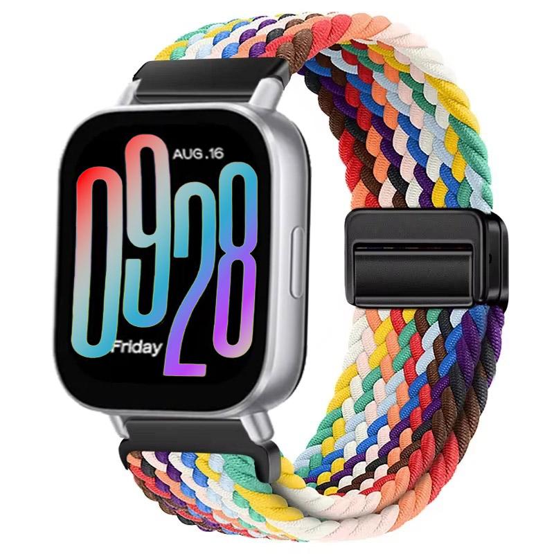 Нейлоновый магнитный ремешок для смарт-часов Redmi Watch 5 Active, плетеный браслет-ремешок на запястье для Xiaomi Redmi 5 Lite, аксессуары