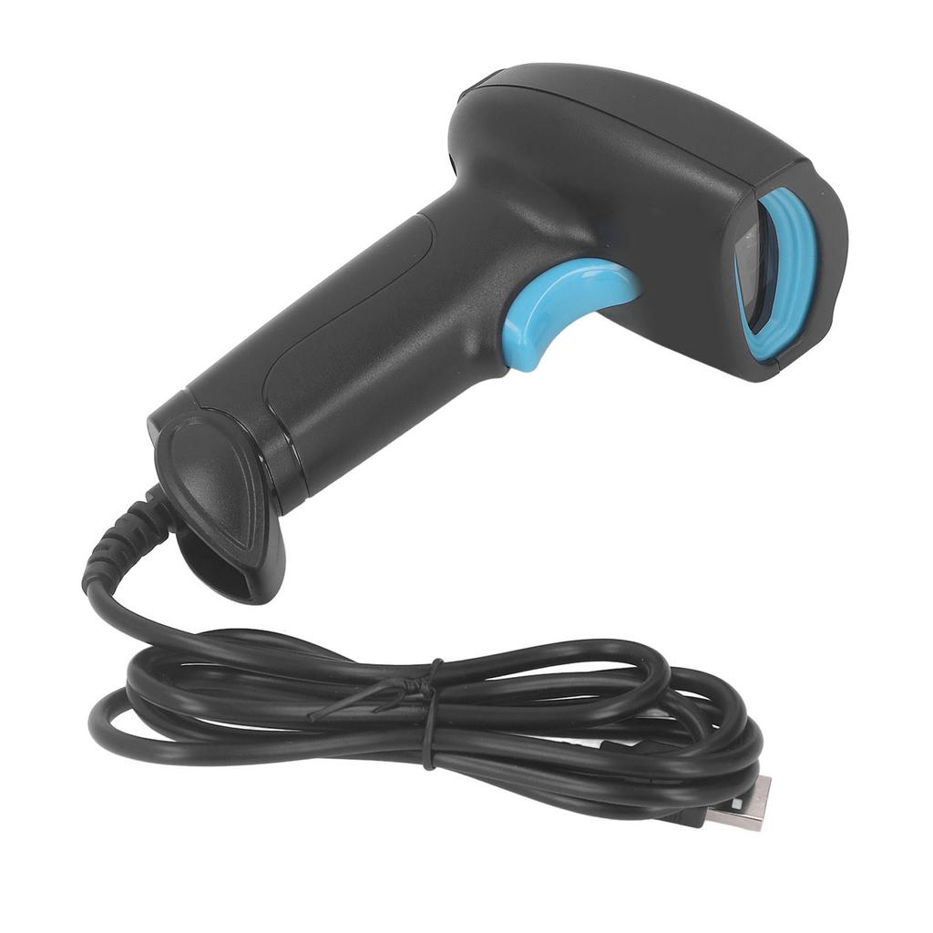 Wired Bar Code Scanner Handheld 1D 2D Barcode Reader High Accuracy Scanner Gun for Logistics Express