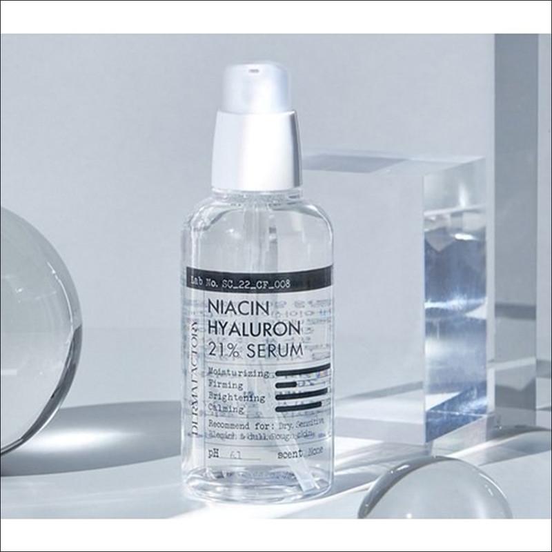 DERMA FACTORY Niacin Hyaluronic Serum, 80ml, 1ea