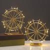 Nordic Iron Ferris Wheel Ornaments Creative Living Room Office Desktop Indoor TV Wine Cabinet Decoration Small Furnishings