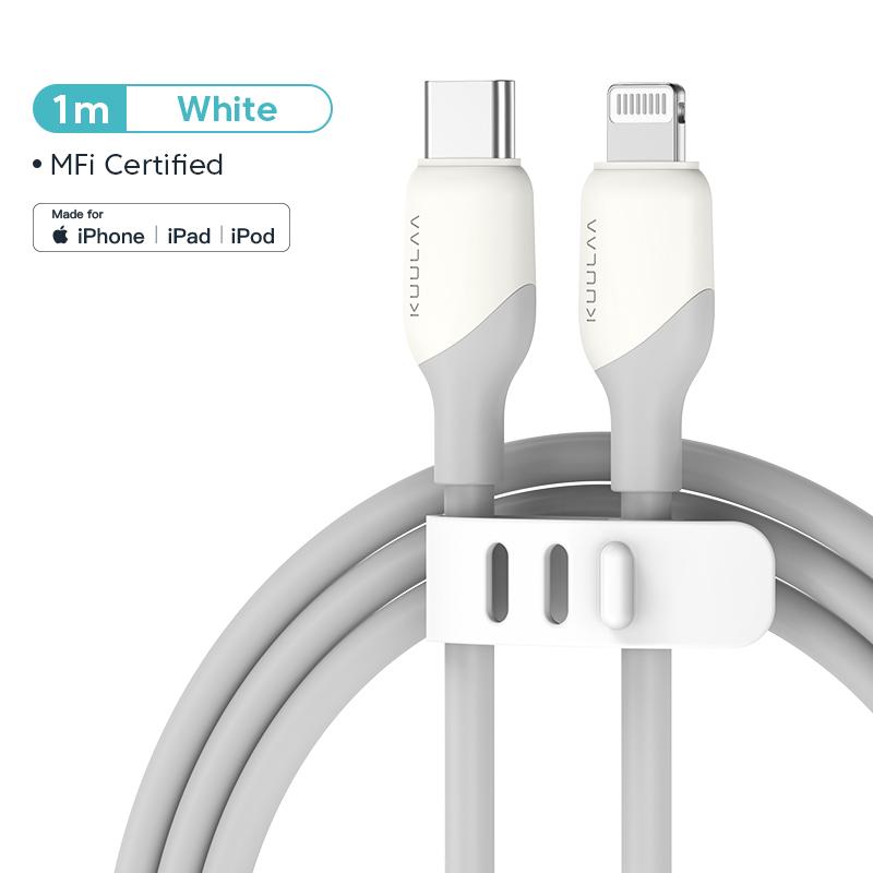 Зарядный кабель Kuulaa Type-C/Lightning