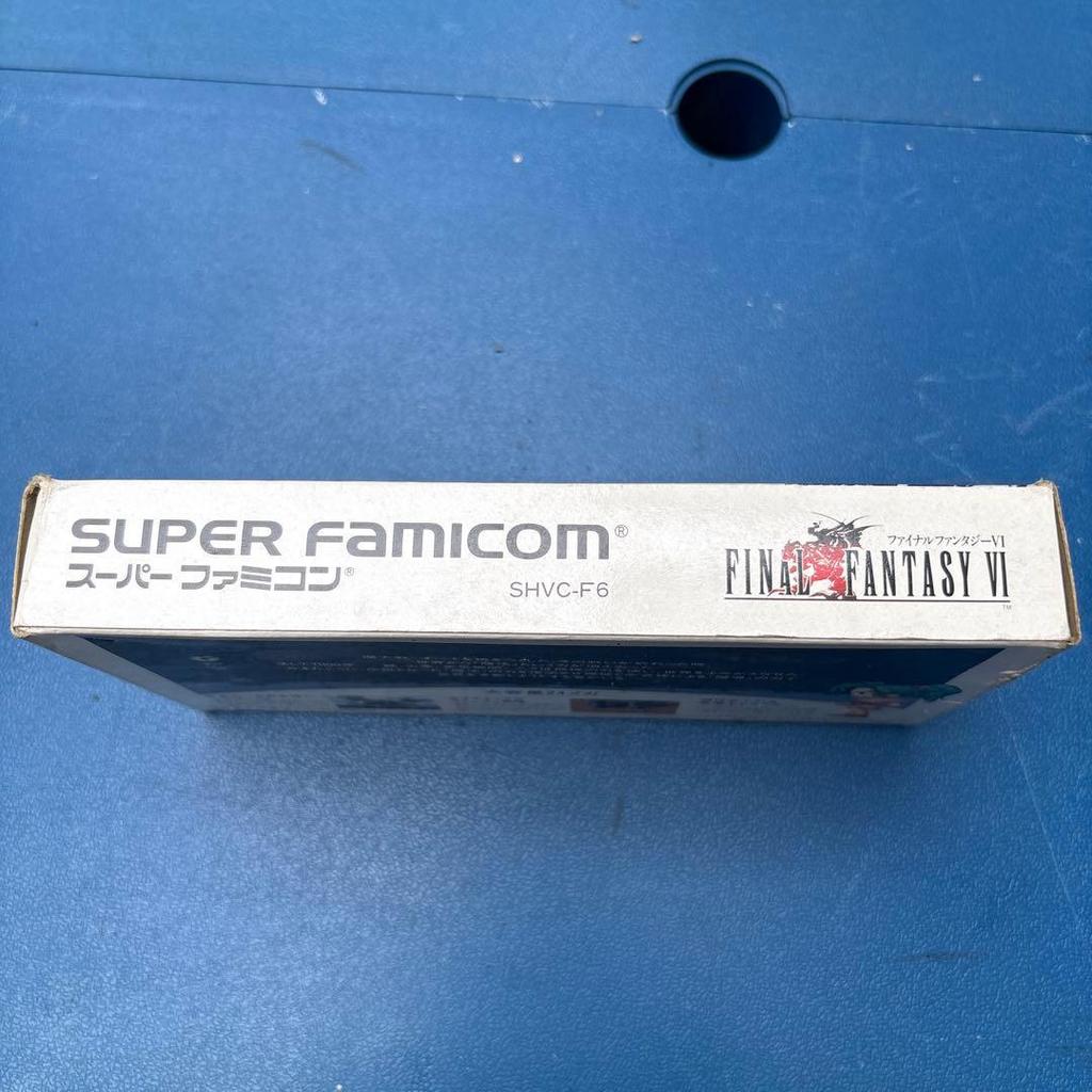 Used [Ultra Rare, with Box and Manual] Final Fantasy VI Super Famicom Software