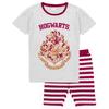 Womens/Ladies Hogwarts Crest Short Pajama Set