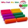 10Pcs Chewies Aligner Fruit Flavor Adult Gum Bite Stick Invisible Bite Braces Tooth Correction Dental Supplies