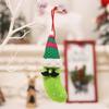 3pcs Christmas Pickle Ornaments with Santa Hats Festive Tree Decorations, No Power Needed, Featherless Fabric Home Party Decor