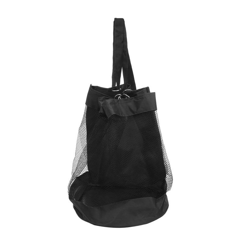 Портативная баскетбольная сетчатая сумка для уличного футбола, волейбольный рюкзак для хранения мяча, сумка для фитнеса и тренировок