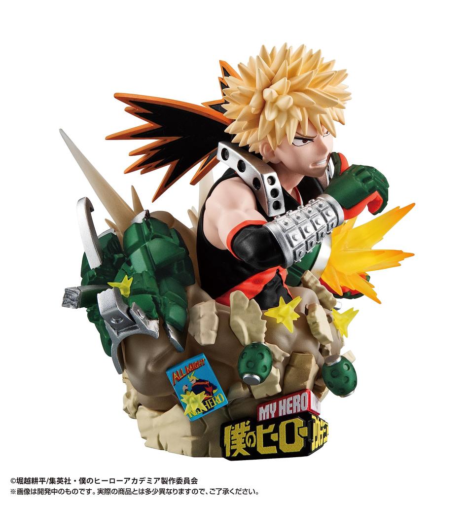 Megahouse Petitrama EX My Hero Academia Type-Decision (Box of 3) Approx. 95mm PVC Painted Complete Figure Ages 15+