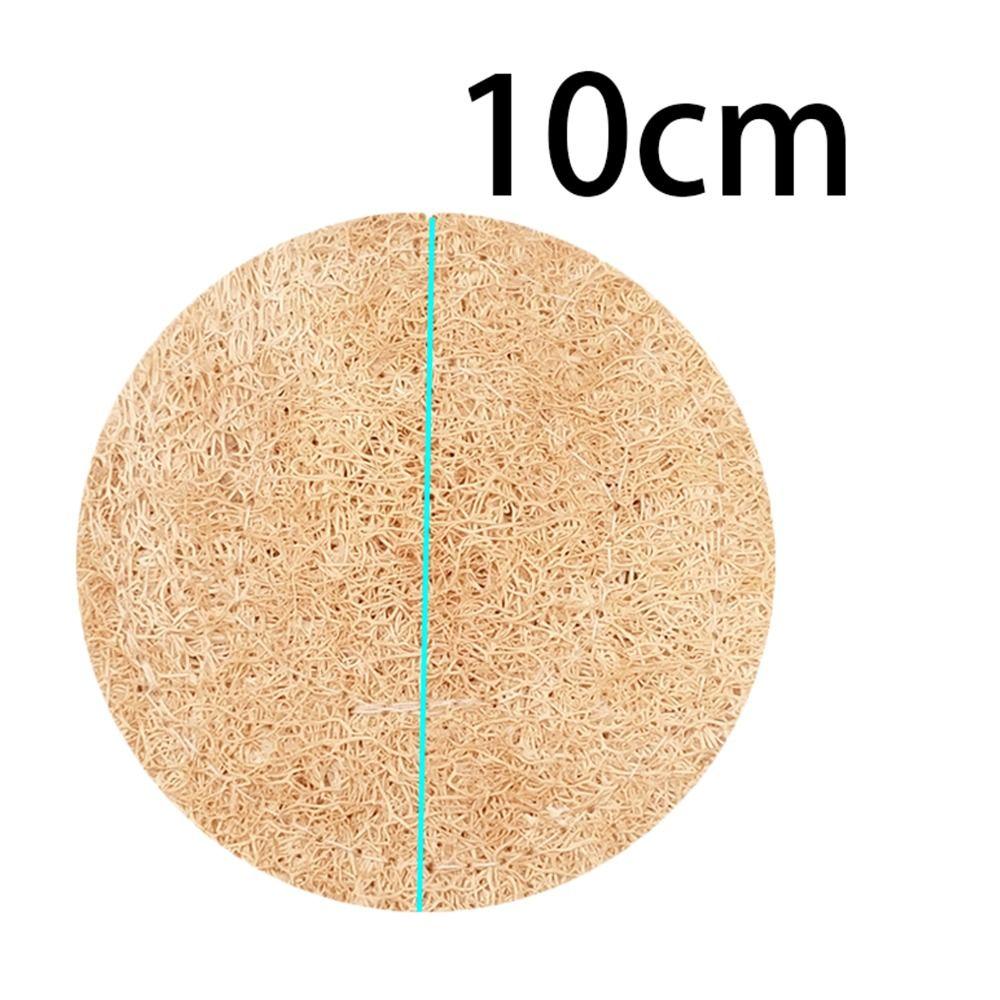 Круглая подставка под чайную чашку из люфы, коврик из люфы, подставка под чайник для чайного набора Кунг-фу, чай