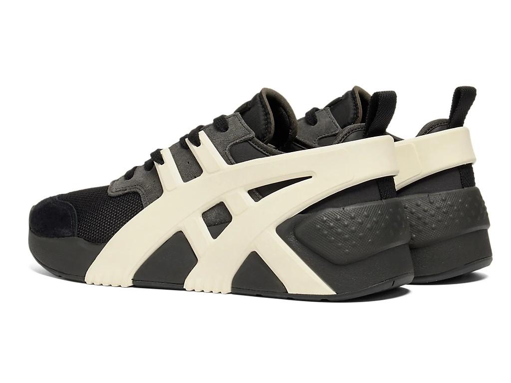 1183C638-002 Кроссовки Onitsuka Tiger с большим логотипом 2.0 Черный/Кремовый (Мужской)