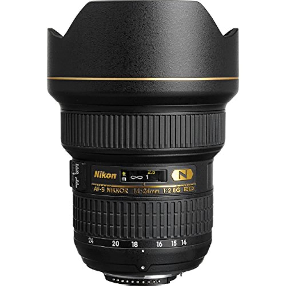 Nikon Super Wide Angle Zoom Lens AF-S NIKKOR 14-24mm f/2.8g ED Full Size Compatible