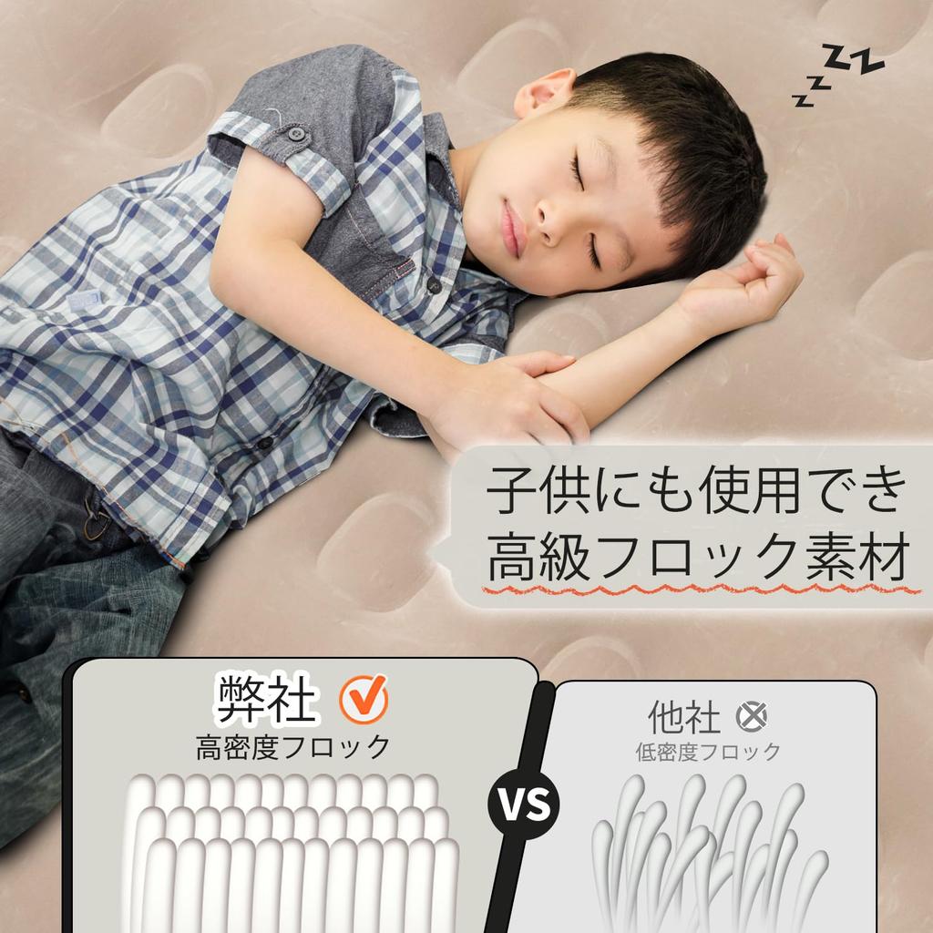 Kotesoto Air Double Air Electric Air Air Camping Electric Air Air For For Home Disaster For Грузоподъемность 198 см x 125 см x 25 см 300 кг Кровать, Размер, Кровать,