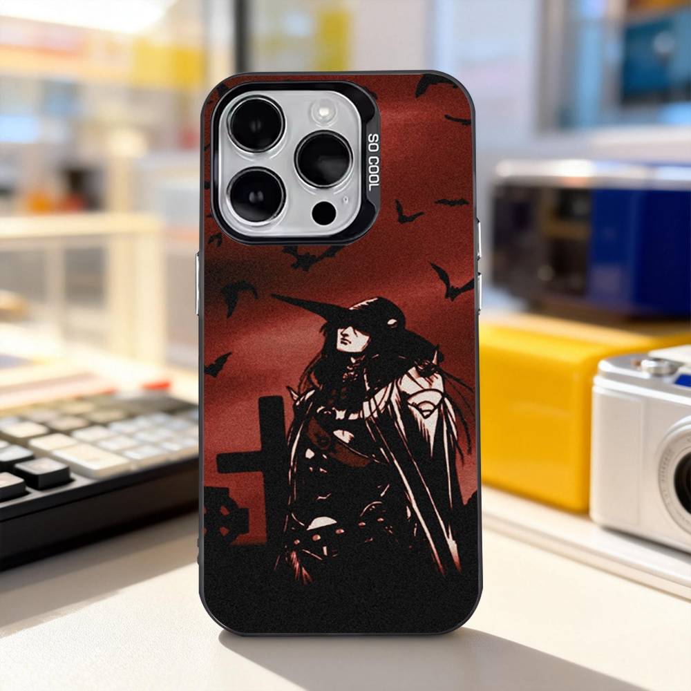 Чехол для телефона с рисунком из комиксов «Вампир H-Hunter D» для iPhone 11, 12, 13, 14, 15, 16, 17, Pro, Max, Plus, E, Air, Mini, IMD, матовый черный