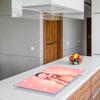 GLASS PROTECTIVE PLATE FOR STOVE 90X52 WOMEN
