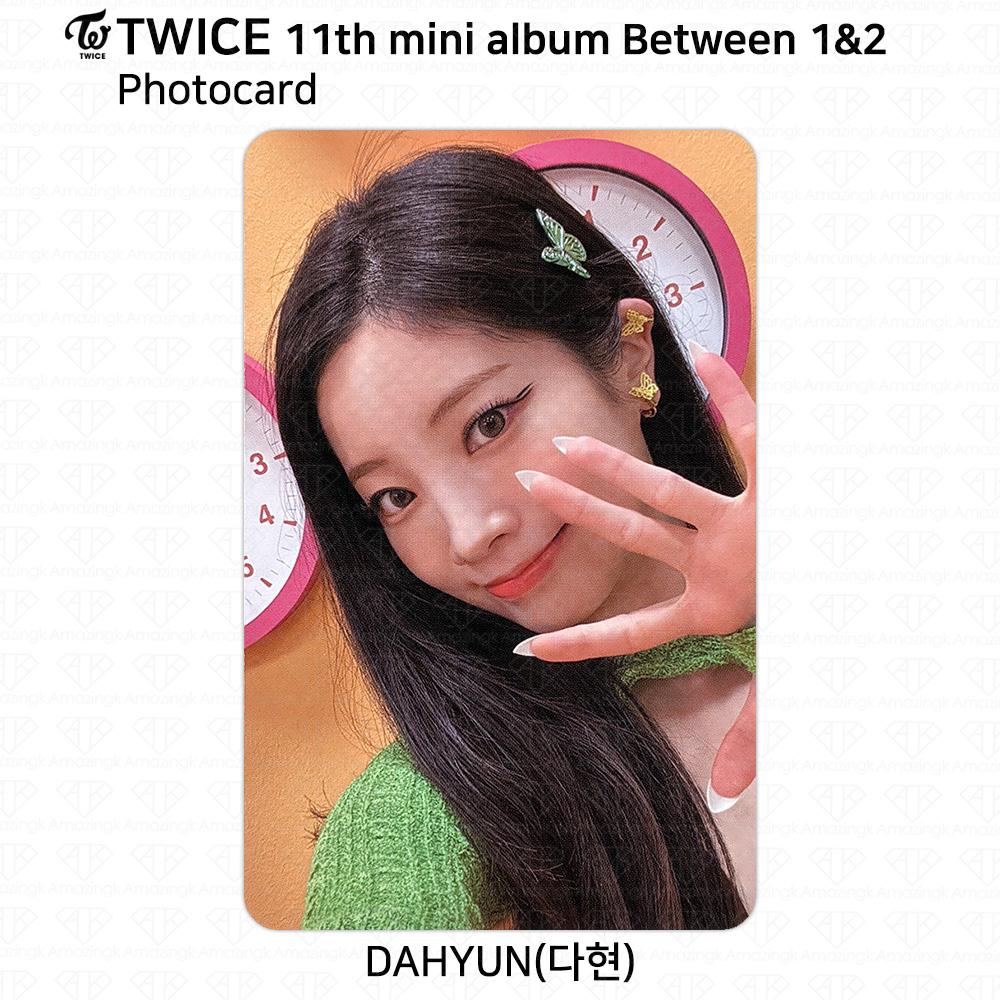 Twice 11-й мини-альбом между 1 и 2 Дахён, фотокарточка, открытка, наклейка Polaroid POB