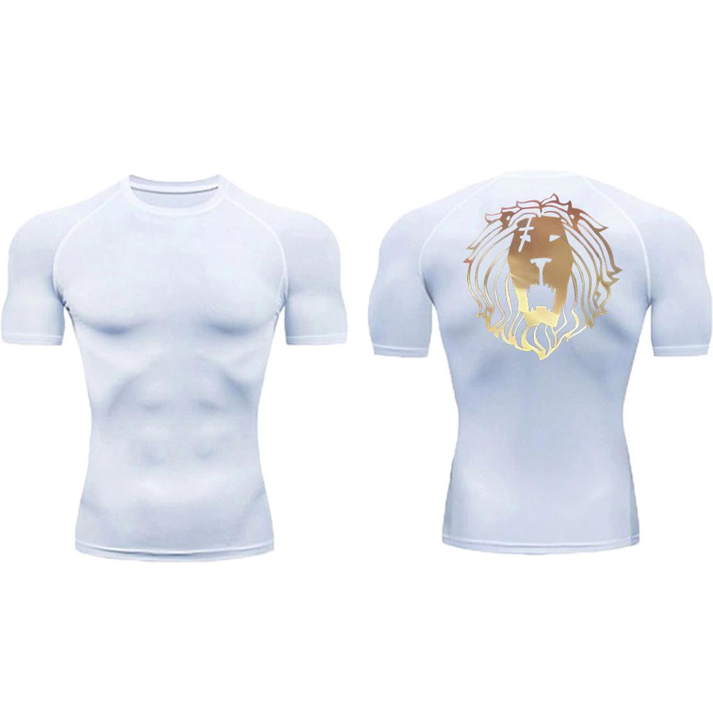 Мужская компрессионная футболка с принтом аниме Nanatsu No Taizai Gym Sport Quick Dry Gym TShirt Fitness Athletic Tee
