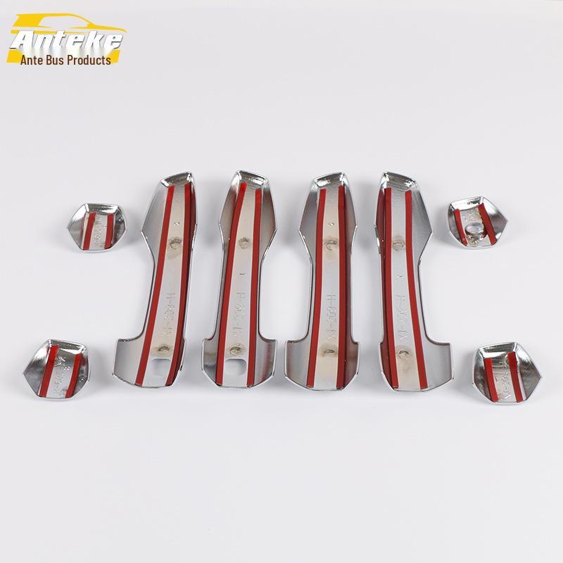 Compatible with 19 Eclipse Cross Models: Door Handle Trim, Armrest Handle, and Handshake Handle Decoration Accessories.