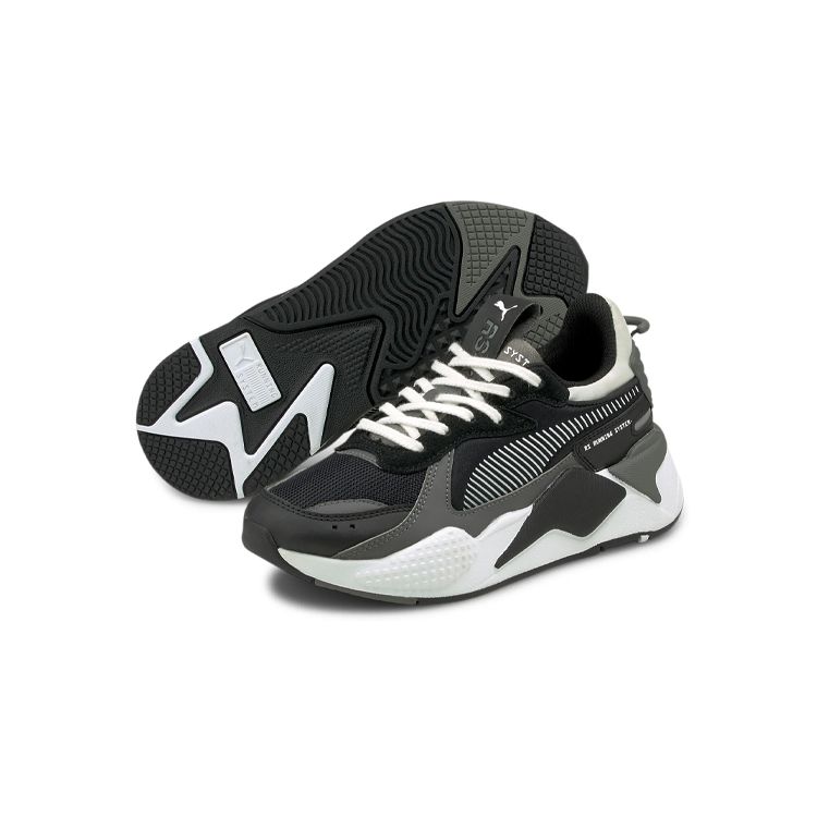 Puma Rs-X Mix White Tigerlily Sneakers Kids Sneakers Black 380779-03