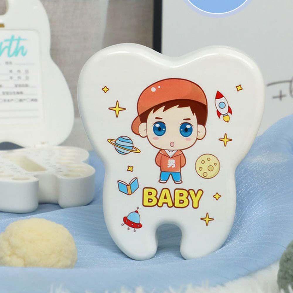 box Souvenirs Box Deciduous Tooth Case Baby Tooth Box Milk Teeth Organizer Tooth Fairy Box