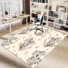 1PC Koala Leaves Anti-slip carpet, suitable for Office, bedroomand playrooms. It can also be used as a sofa footrest cover-W43
