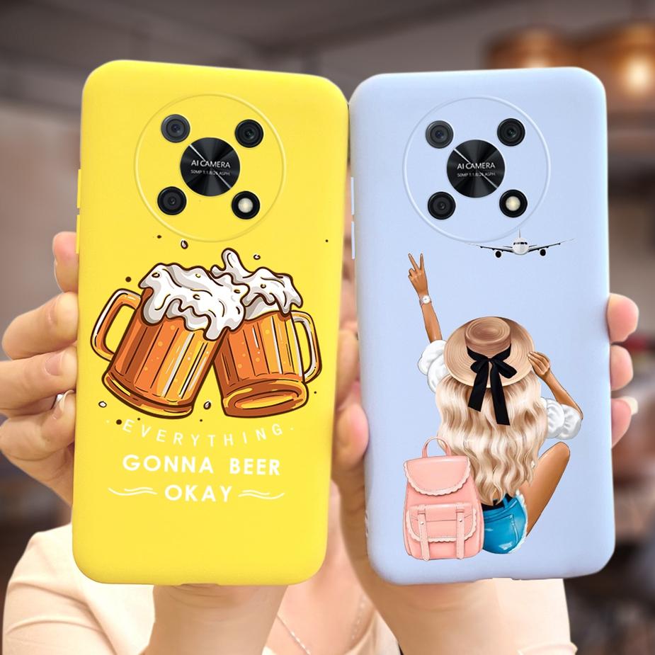 Чехол для Huawei Nova Y90 CTR-LX2 CTR-LX1 Новый Модный Мультяшный Чехол Ударопрочный Чехол для Телефона Для Huawei Nova Y90 NovaY90 Мягкие Fundas