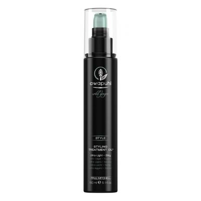 Awapuhi Wild Ginger от Paul Mitchell, Стайлинг, Без парабенов, Масло-уход для волос, Мягкая и шелковистая текстура, 150 мл