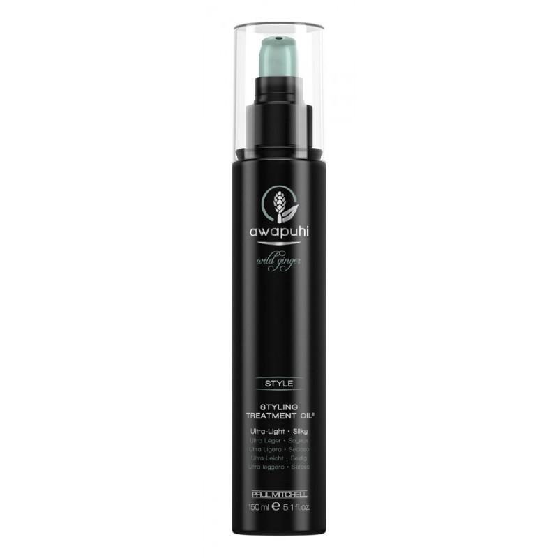 Awapuhi Wild Ginger от Paul Mitchell, Стайлинг, Без парабенов, Масло-уход для волос, Мягкая и шелковистая текстура, 150 мл