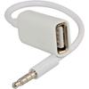 3.5mm Male AUX Audio Plug Jack to USB 2.0 Female Converter Cable Cord EN
