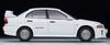 Tomica Limited Vintage Neo Scale Mitsubishi Lancer RS Evolution V White 1998 Model 1/64 LV-N187c (Finished Product)