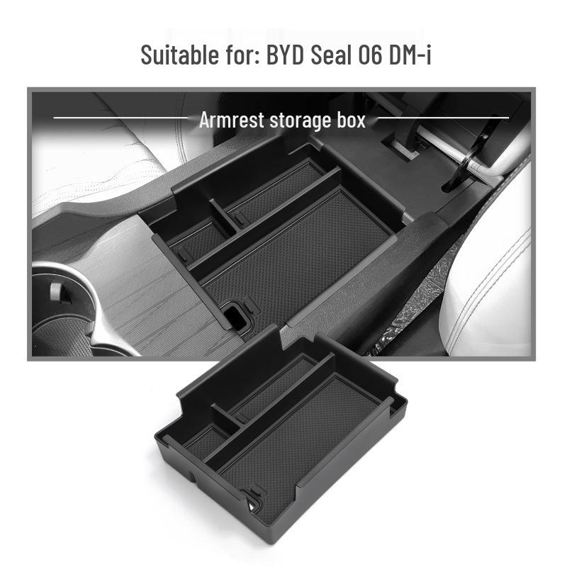 BYD Seal 06 DMI (2024-2026) Органайзер для хранения в подлокотнике и консоли для модификации интерьера