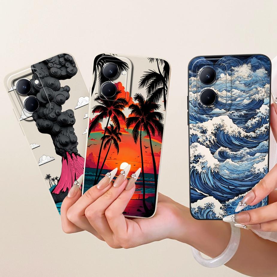Чехол для Realme C33 RMX3624 RMX3627 Милый Мультяшный Кролик Чехол Мягкий Силиконовый Чехол Для Realme C31 C 33 RealmeC33 2023 Fundas Coque