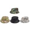 1pc Boonie Hat Military Tactical Bucket Hats for Safari Men Women Hunting Fishing Outdoor Camo Camouflage Cotton Sun Cap