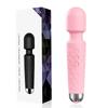 Женский 20 скоростной стимулятор клитора и точки G «Волшебная палочка», мощные высокочастотные анальные вибраторы, женская мастурбация, взрослые секс-игрушки