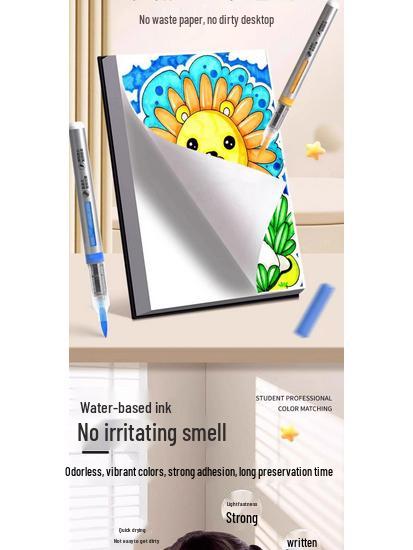 Акриловый маркер Арт Профессиональный - Акриловый маркер-акварель с тонким наконечником