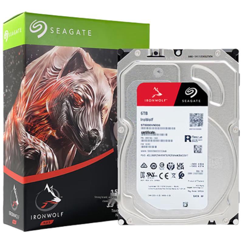 Seagate Жесткий диск IronWolf Pro для NAS