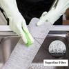 Wiper Replacement Cover 8 Pieces Microfiber Pads Flat Washable Suction Mop Pad Hair Removal Wipe For Most Floor Types Machine Washable