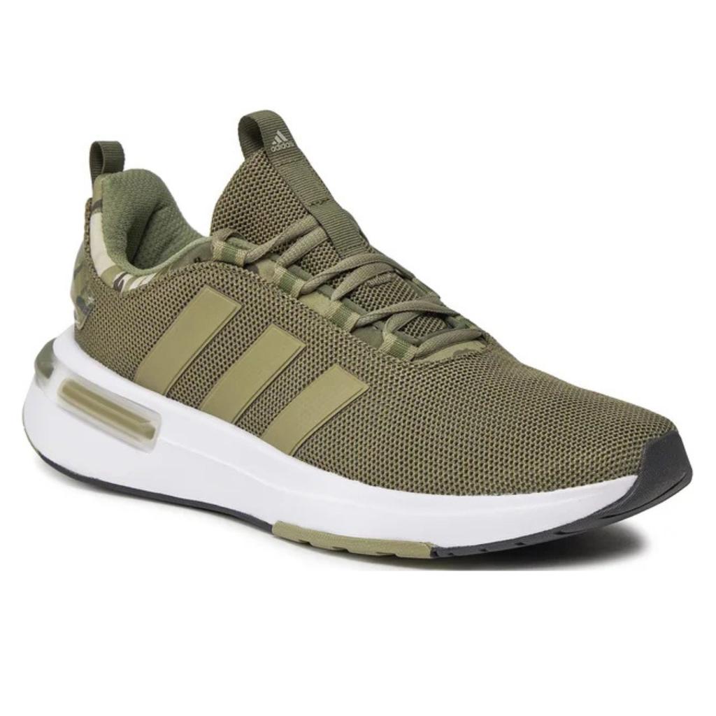 Мужские спортивные кроссовки ADIDAS RACER TR23 - хаки r. 43 ⅓
