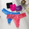 Ladies Thong Sexy Low Waist Lace Panties Transparent G-string Underwear Hot Girl Erotic Panty