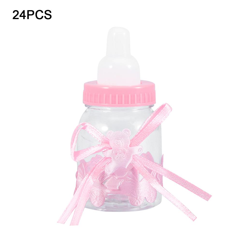 24 шт. заполняемых бутылок сладкие конфеты коробка подарок для украшения вечеринки по случаю рождения ребенка